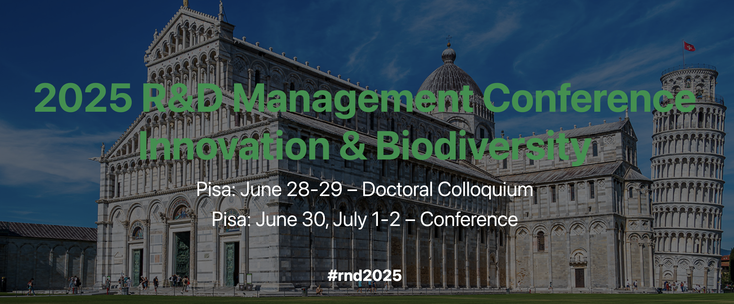 2025 R&D Management Conference Innovation & Biodiversity
